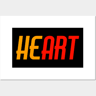 HeArt Posters and Art